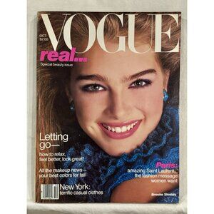 VOGUE - October 1980-Brooke Shields